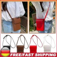 Women Simple Crossbody Bag Cell Phone Purse PU Leather Female Outdoor Dating Bag comprar usado  Enviando para Brazil