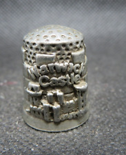 Pewter thimble collection usato  Spedire a Italy