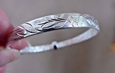 Silver 925 bangle for sale  COLWYN BAY