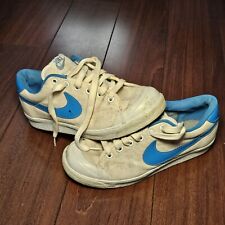 Tênis Nike All Court Blazer de Lona (VINTAGE 1980’s) Tamanho 4.5 Azul/Branco comprar usado  Enviando para Brazil