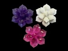 Silicone faceted flower for sale  North Port