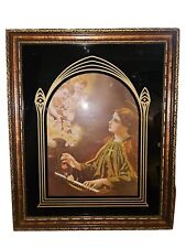 framed picture wood religious for sale  Eden