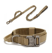 Usado, Nuevo collar táctico de perro nailon militar hebilla de metal militar mango ajustable cuello nuevo segunda mano  Embacar hacia Argentina