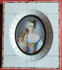 Miniature ivoire portrait d'occasion  Nice-