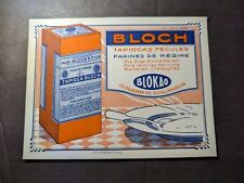Cartão postal publicitário francês perfeito bloco farinhas dietéticas de amido de tapioca comprar usado  Enviando para Brazil