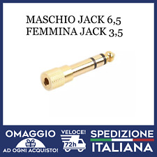 Adattatore jack 6.3 usato  Italia