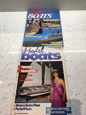Model boats magazines for sale  SOLIHULL