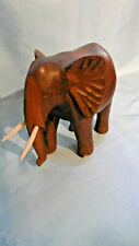 Sculpture elephant bois d'occasion  Vif
