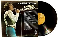 Usado, Álbum de vinilo LP SANDRO DE AMÉRICA 18 auténticos salidas 1985 MÉXICO CBS ROSA ROSA segunda mano  Embacar hacia Argentina