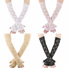long lace fingerless gloves for sale  SWANSEA