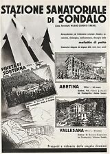 Pubblicita 1941 sanatorio usato  Biella