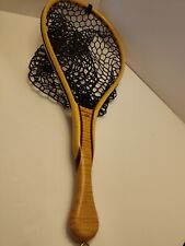 Used, STEVENS of Maine Flame Maple trout fishing landing net - NOS Beautiful!!  for sale  Shipping to South Africa