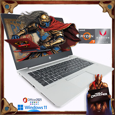 Laptop para jogos elegante rápido RYZEN 7 32GB RAM 1TB SSD 13.3" FHD Win11 Vega 10 GPU PC comprar usado  Enviando para Brazil