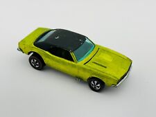 Hot Wheels Redline CUSTOM CAMARO Antifreeze HK Green Int Painted Tail Nice !!! for sale  Shipping to South Africa