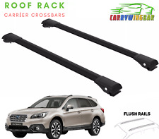 Compatível com Subaru Outback 2014-2020 Racks de teto nivelados CrossBars cor preta comprar usado  Enviando para Brazil