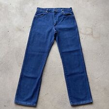 Pantalones de mezclilla vintage Wrangler para hombre 34x32 azules 13 MWZ ropa de trabajo occidental rodeo segunda mano  Embacar hacia Argentina