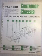 Taskers container chassis for sale  ANDOVER