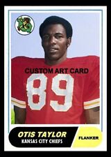 Cartão de futebol Kansas City Chiefs Otis Taylor 2024/1968 arte personalizada novidade, usado comprar usado  Enviando para Brazil