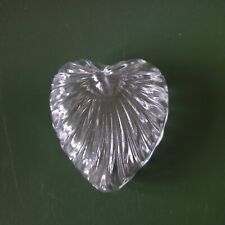 Heart shaped crystal for sale  LONDON