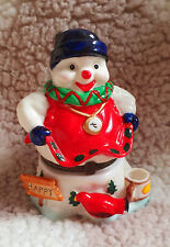 Snowman trinket box for sale  LETCHWORTH GARDEN CITY