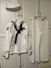 Navy dress white for sale  Norfolk