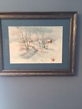 Beautiful watercolor signed for sale  Canton