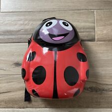 Mochila de bagagem infantil LadyBug rígida 10 x 12 x 4 comprar usado  Enviando para Brazil