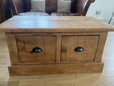Pine coffee table for sale  MIDDLEWICH