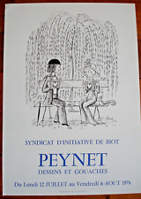 Affiche peynet 1976 d'occasion  Bormes-les-Mimosas