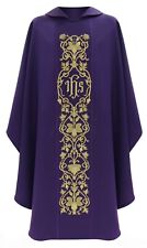Chasuble vestments purple for sale  BELFAST