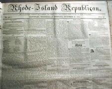 Lote de 30 jornais ORIGINAIS 1800-1861 EUA PRÉ GUERRA CIVIL: 150-210 anos de idade comprar usado  Enviando para Brazil