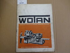 Wotan internal grinding for sale  UK