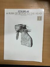 2002 coldplay rush for sale  CHELTENHAM