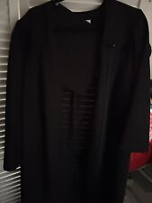 Black graduation gown for sale  Brockton