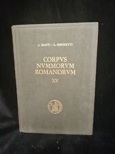 Libro numismatica. corpus usato  Roma