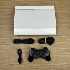 Consola PS3 Blanco Cristal 500 GB Sony PlayStation 3 Paquete OEM Super Delgado segunda mano  Embacar hacia Mexico