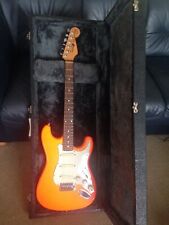 Electric guitar orange for sale  WOLVERHAMPTON