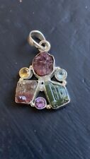 Tourmaline rough necklace for sale  Woodbury