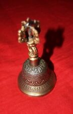 Sino Cantando Bronze Metal Handmade Antique Design Temple Musical Bell Gift RV32, usado comprar usado  Enviando para Brazil