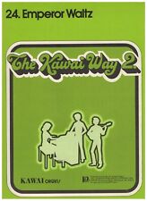 The Kawai Way 2 ~ Emperor Waltz ~ 24 ~ Partituras ~ 1973 ~ Órgano o Piano segunda mano  Embacar hacia Argentina