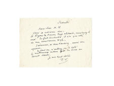 Paul valéry lettre d'occasion  Versailles