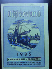 Stfriesland kalender 1985 gebraucht kaufen  Krummhörn