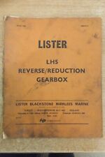 Lister lh5 reverse for sale  Shipping to Ireland