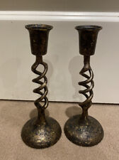 Pair antique brass for sale  UK