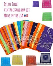 Vintage bandana lot for sale  Shipping to Ireland
