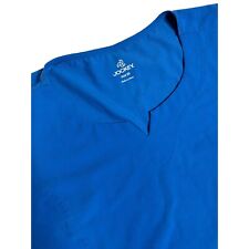 Jockey Royal Blue Scrub Top 3X V Neck Short Sleeve Pockets Medical, used for sale  Shipping to South Africa