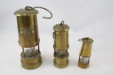 Brass miners lamps for sale  LEEDS