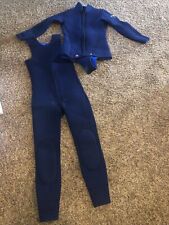 Harvey’s Wetsuit Scuba Diving Wet Full Length Size Medium Neoprene 2 piece, used for sale  Shipping to South Africa