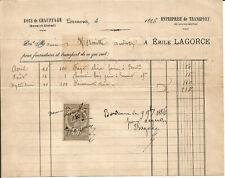 Lormont 1886 invoices. d'occasion  Expédié en Belgium