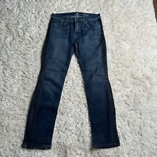 Jeans masculino 7 For All Mankind 31x31 azul padrão sólido jeans stretch adulto, usado comprar usado  Enviando para Brazil